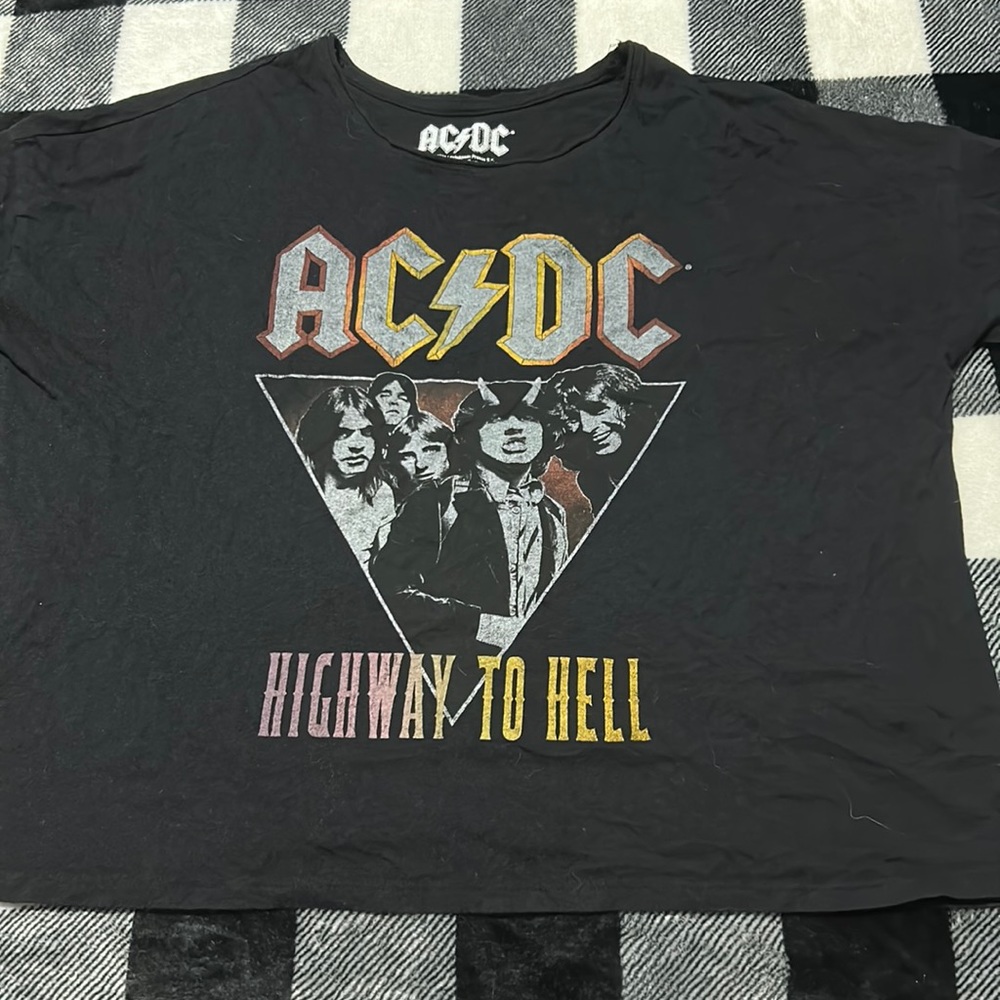 AC/DC Medium Black T-Shirt